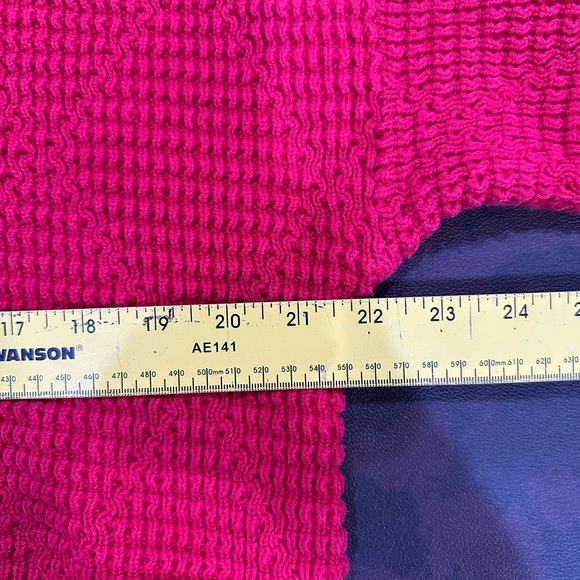 Salty Dog Vibrant Red Knit Sweater Large - Picture 4 of 8